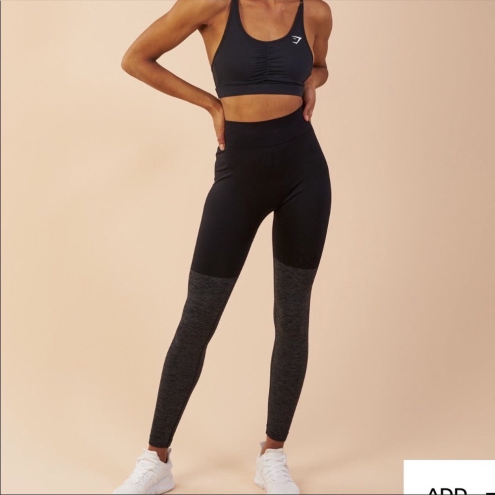 GYMSHARK seamless two tone legging